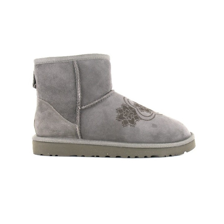 Boots mouton femme UGG Classic Mini Kimono