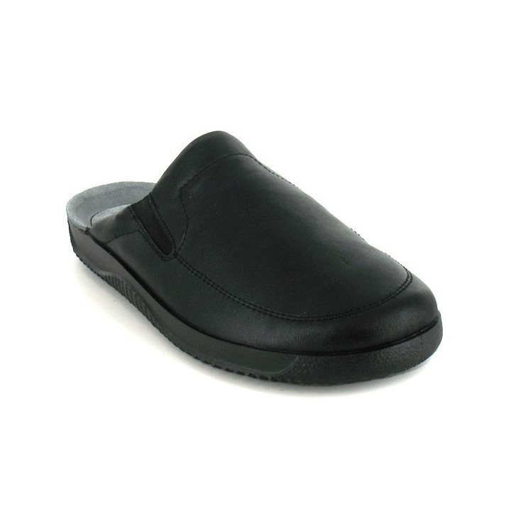 Chaussons mules en cuir  Homme ROHDE 2776