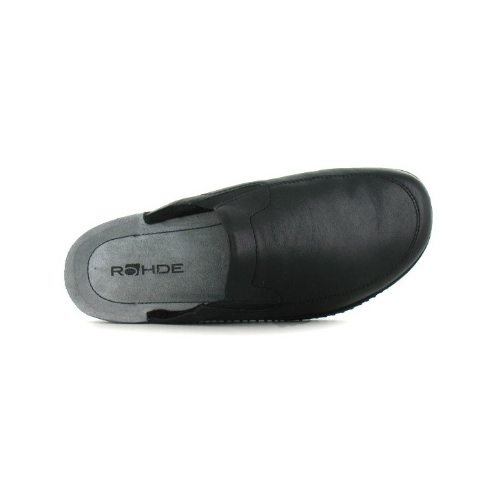 Chaussons mules en cuir  Homme ROHDE 2776