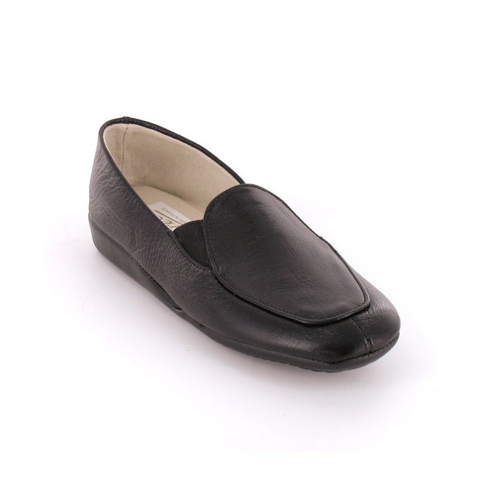 pantoufle mocassin en cuir femme erel SUZAN