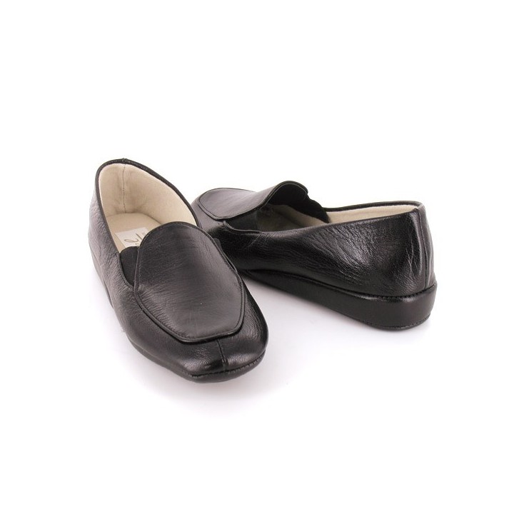 pantoufle mocassin en cuir femme erel SUZAN