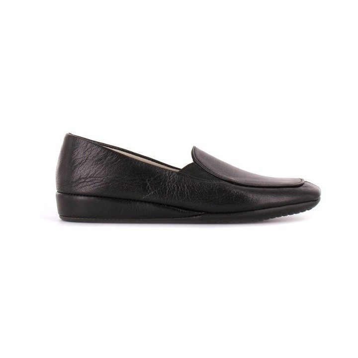 pantoufle mocassin en cuir femme erel SUZAN