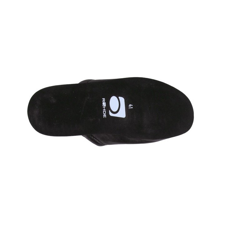 chaussons mules en cuir homme rohde 6607