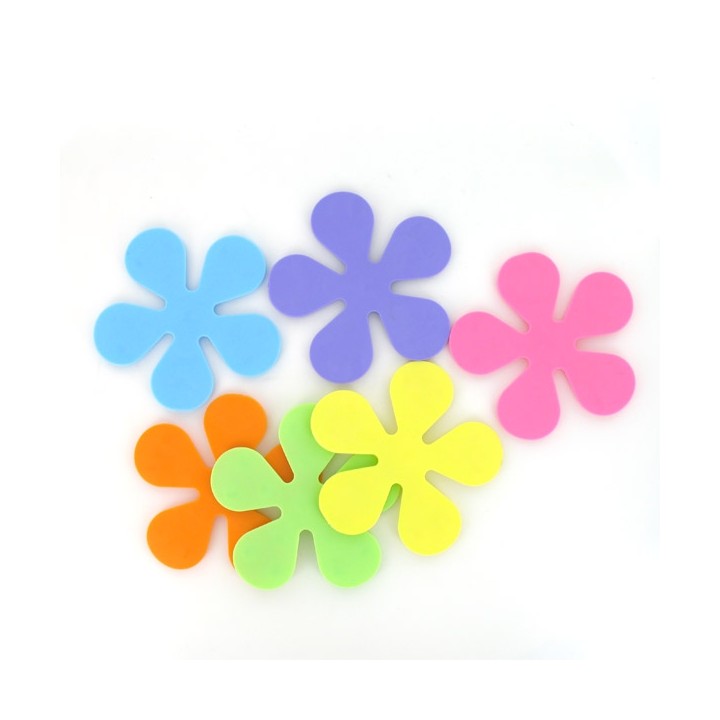 8 Fleurs Ventouses pour baignoire