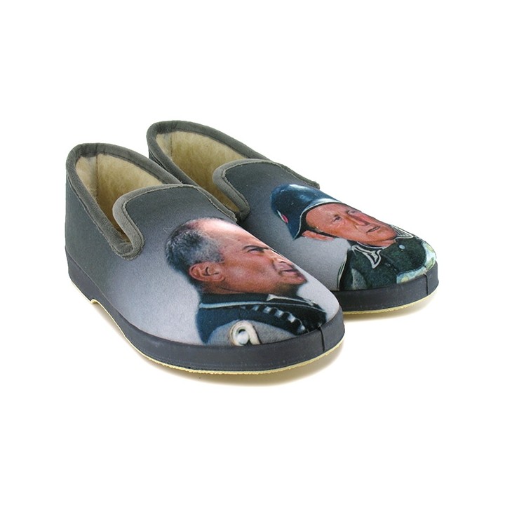 charentaises homme laurel et hardy la maison de l'espadrille 7700
