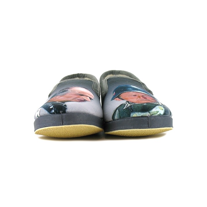 charentaises homme laurel et hardy la maison de l'espadrille 7700