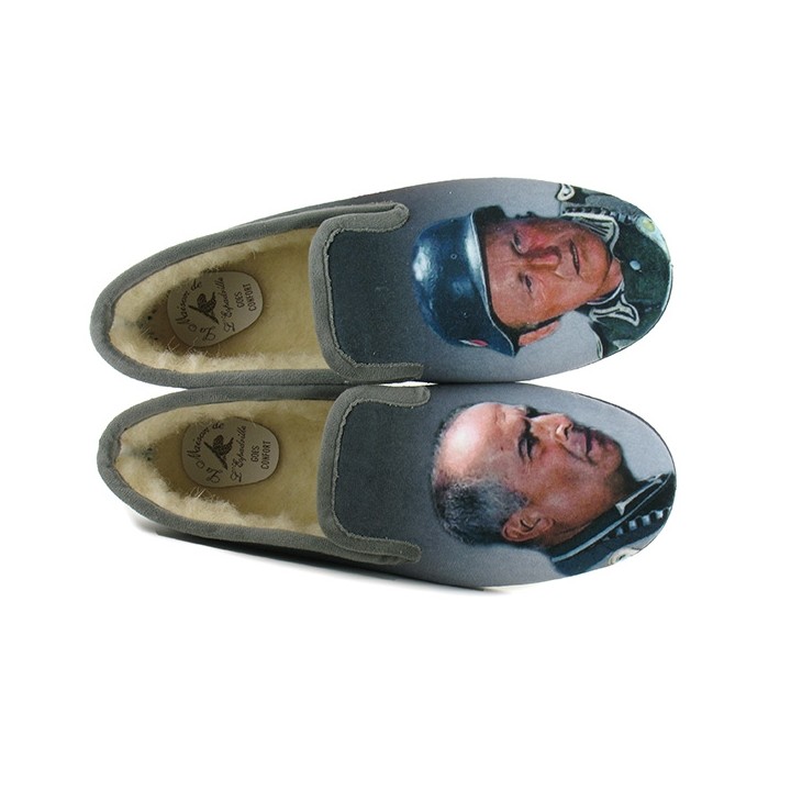 charentaises homme laurel et hardy la maison de l'espadrille 7700