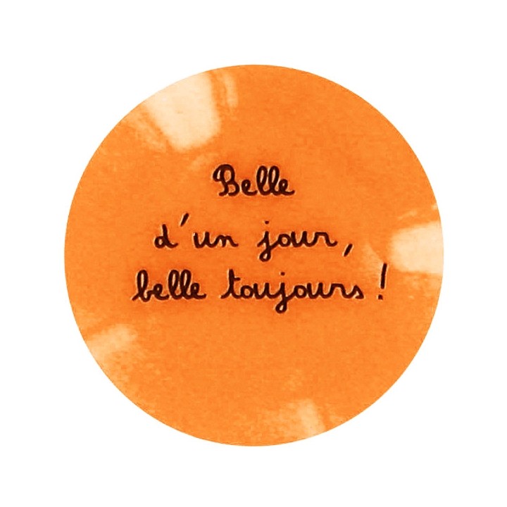 Miroir Lumineux " Belle d'un jour, belle toujours"