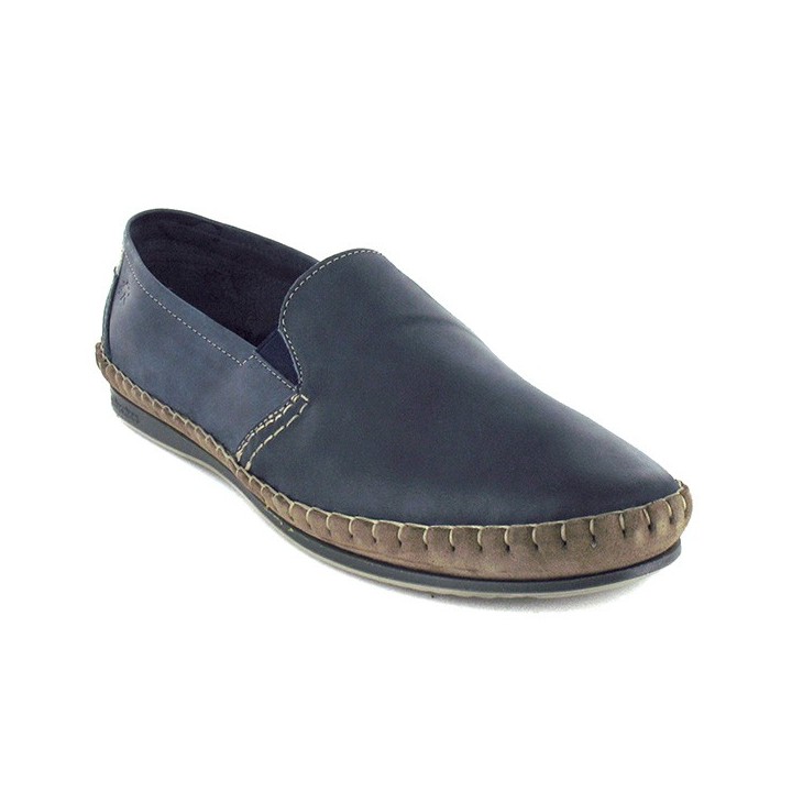 Mocassins confortables en cuir  Homme Fluchos