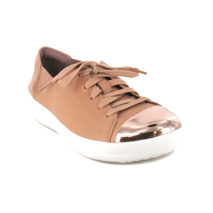 Sporty Mirror Toe Sneakers 
