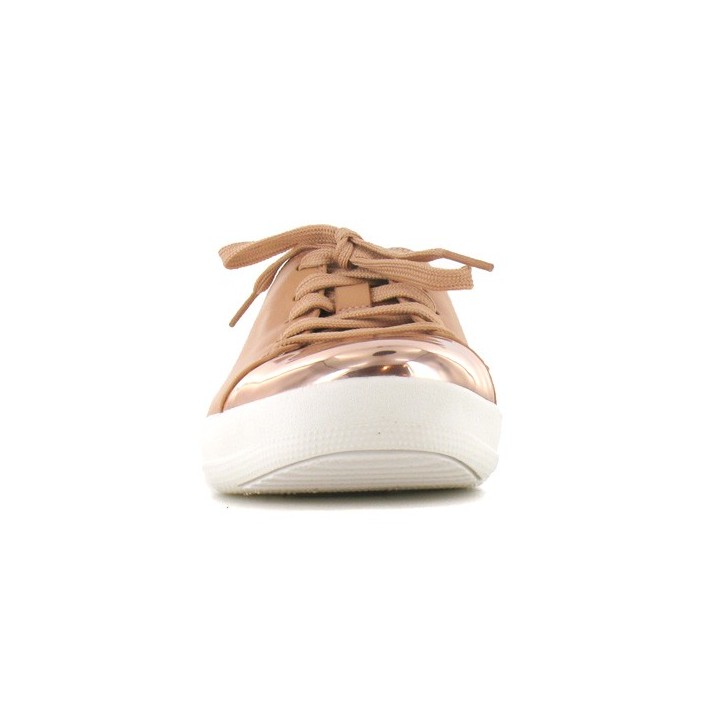 Sporty Mirror Toe Sneakers 
