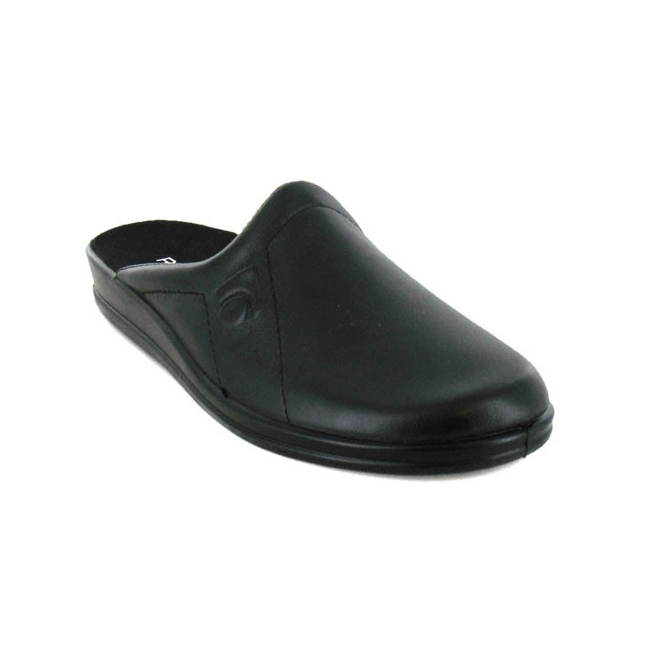 Chaussons mules cuir homme ROHDE N°1558