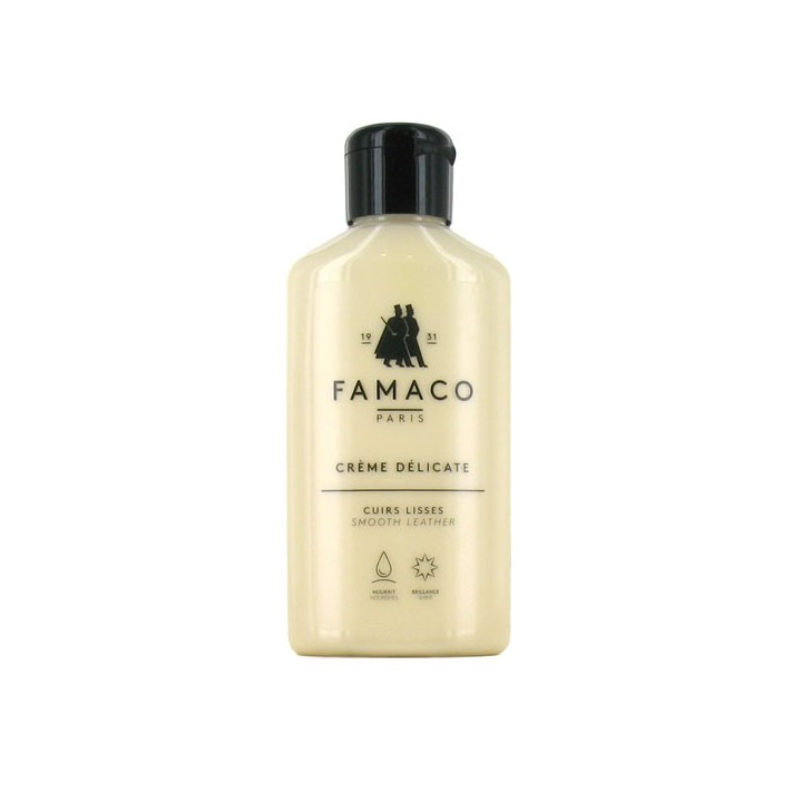 Crème délicate entretien de la chaussure FAMACO Crème Délicate 125mL