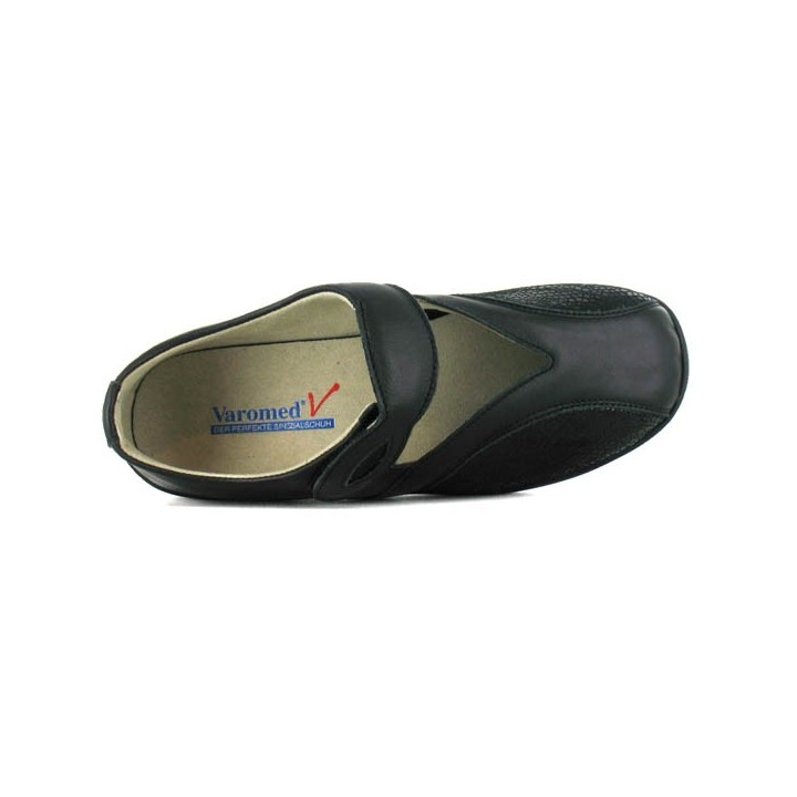 ballerines femme pieds sensibles varomed Klettschuh 79251
