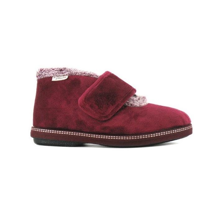 chaussons montants fourres femme la maison de l'espadrille 6830