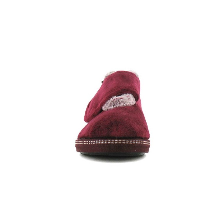 chaussons montants fourres femme la maison de l'espadrille 6830