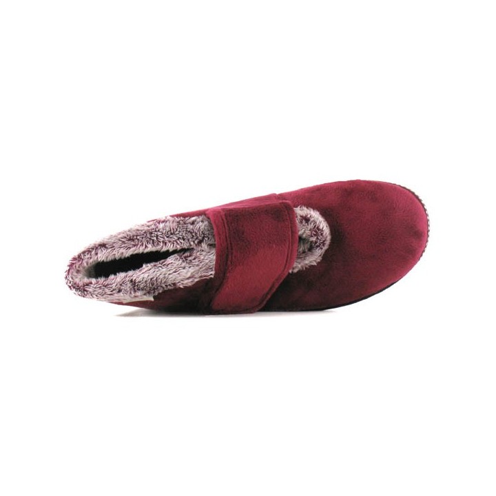chaussons montants fourres femme la maison de l'espadrille 6830