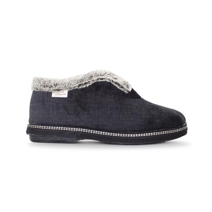chaussons montants femme la maison de l'espadrille 6820