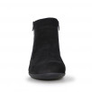 bottines femme noires pieds larges Solidus Kerry 35011