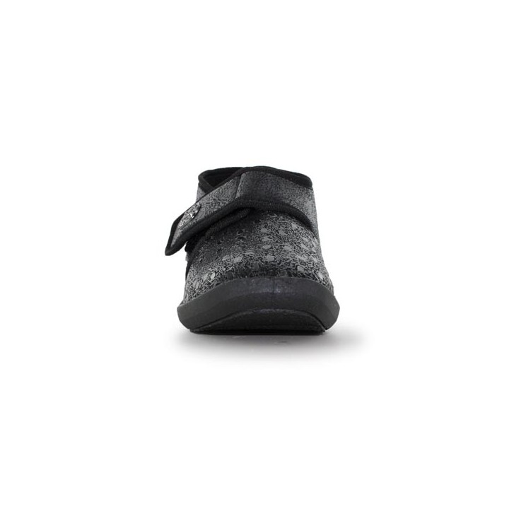 chaussons pieds sensibles femme noir extensible podowellCaviar