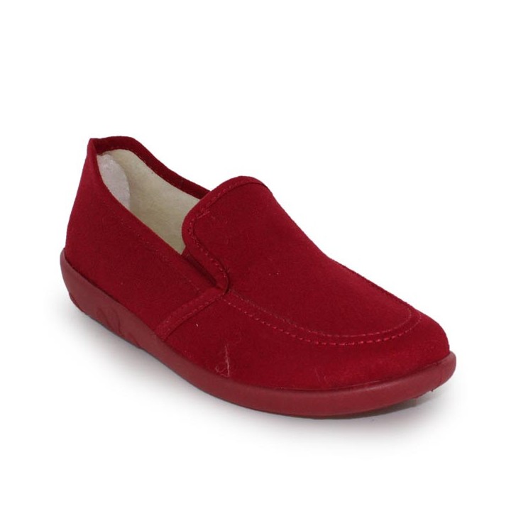 chaussons fermés fourrés en pure laine confortables femme ROHDE 2224