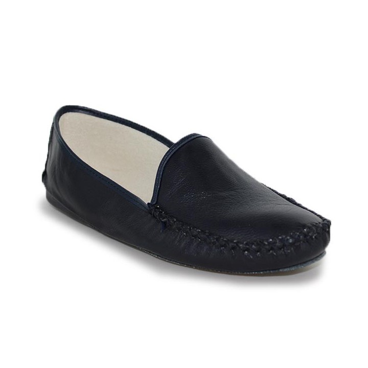 chausson fermé femme en cuir EREL Monica