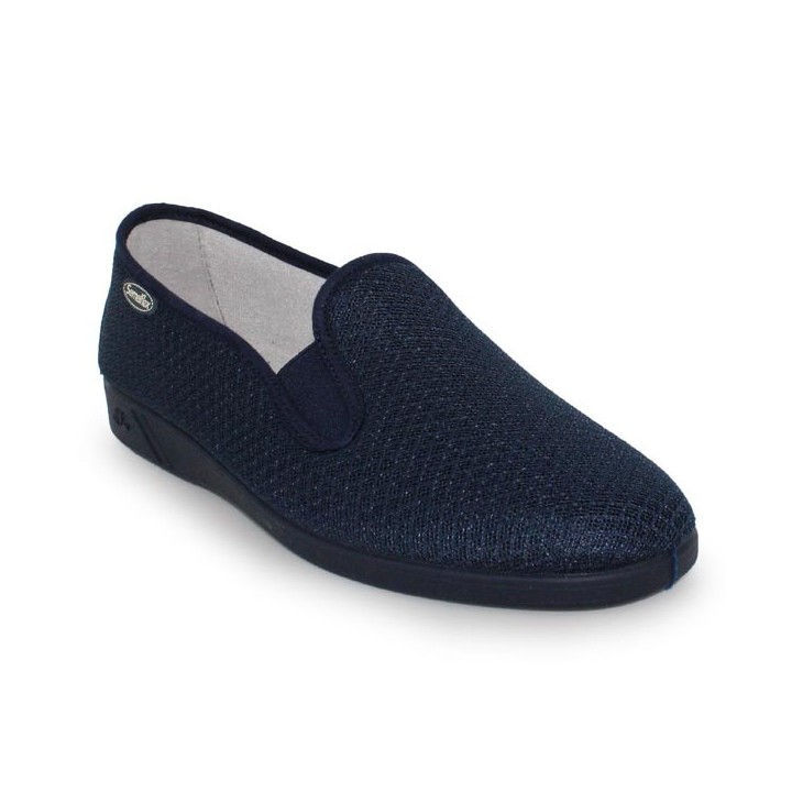 chausson ferme bleu homme semelflex Ulysse 4