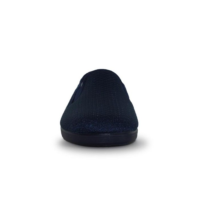 chausson ferme bleu homme semelflex Ulysse 4