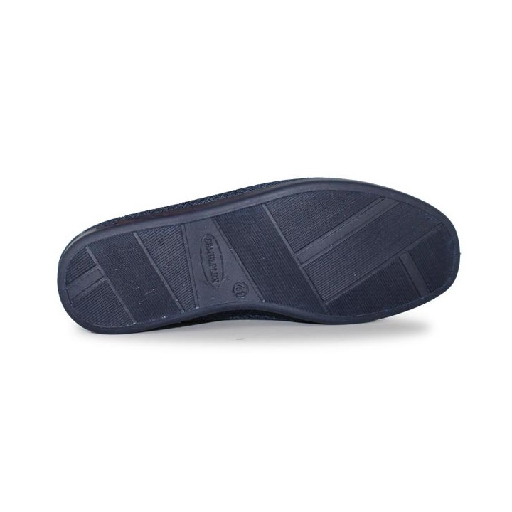 chausson ferme bleu homme semelflex Ulysse 4