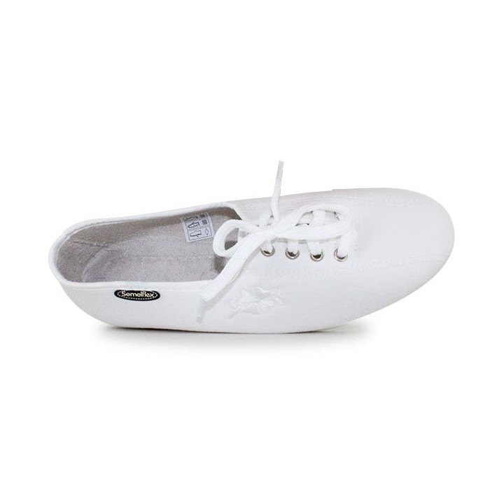 Chaussures femme à lacets en toile SEMELFLEX Java 2