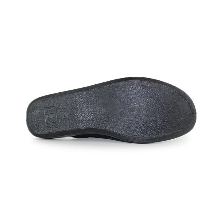 Chaussons mules en velours Homme Rohde N°2688