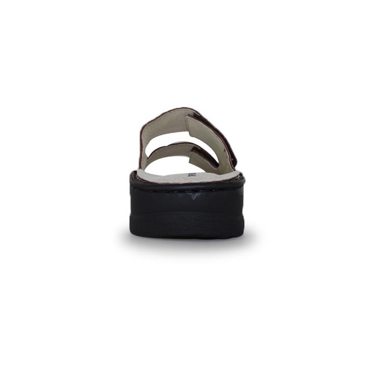 Mules Velcro pour homme PODOLINE Iseo