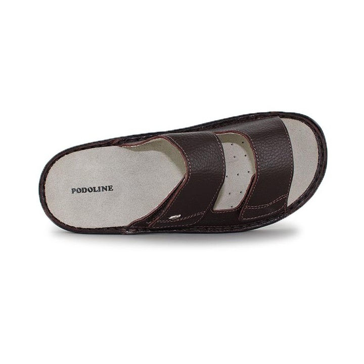Mules Velcro pour homme PODOLINE Iseo