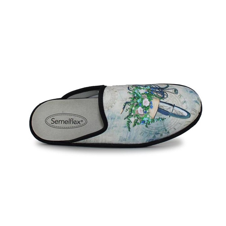 Chaussons mules femme Semelflex Edith