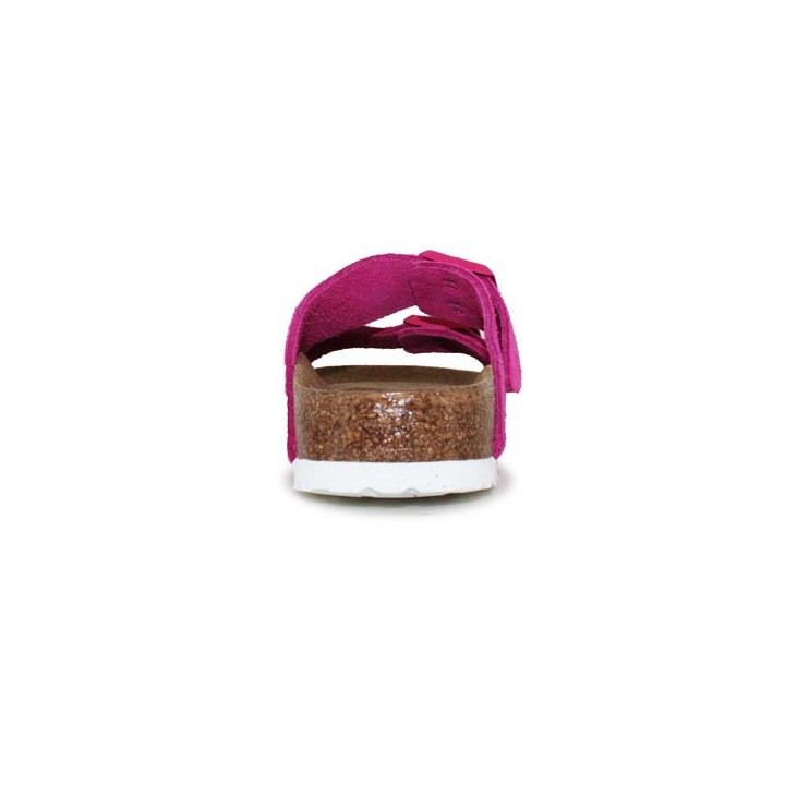 mules deux brides rose Birkenstock Arizona SFB VL