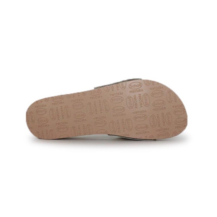 mule femme semelle bois Scholl Pescura Flat Gold