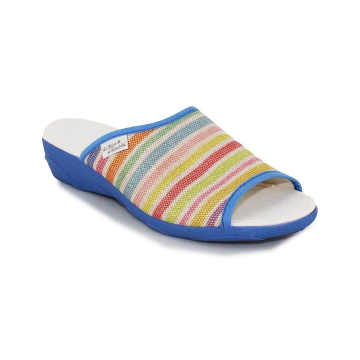chaussons mule femme la maison de l'espadrille Bayadère (2064)