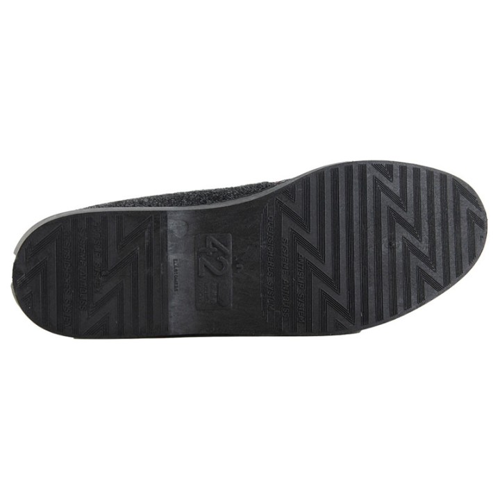 chaussons montant homme double zip fargeot  Zipla