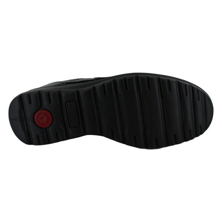 mocassins de ville confortables noir homme 42265/00