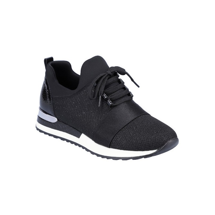 Baskets Femme noires et confortables REMONTE R2541