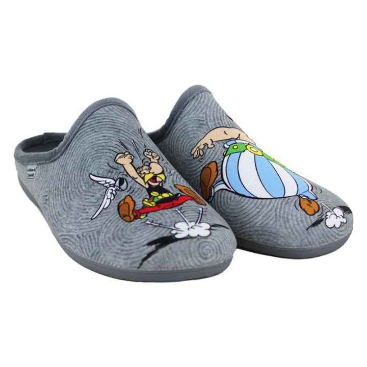 Chaussons mules homme la Maison de l'espadrille  Astérix A18H
