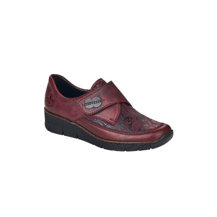 Chaussures pieds sensibles femme Rieker Soflack 537C0