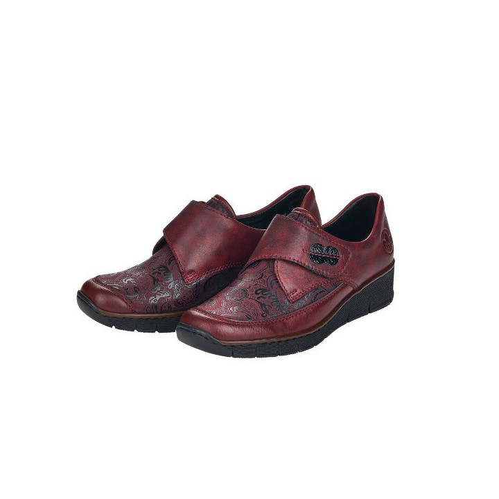 Chaussures pieds sensibles femme Rieker Soflack 537C0