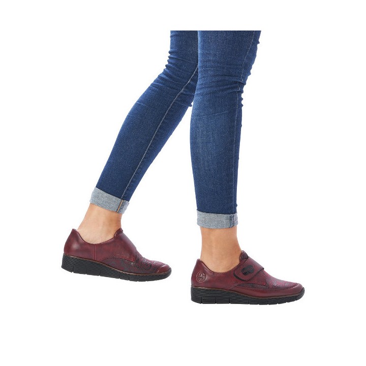 Chaussures pieds sensibles femme Rieker Soflack 537C0