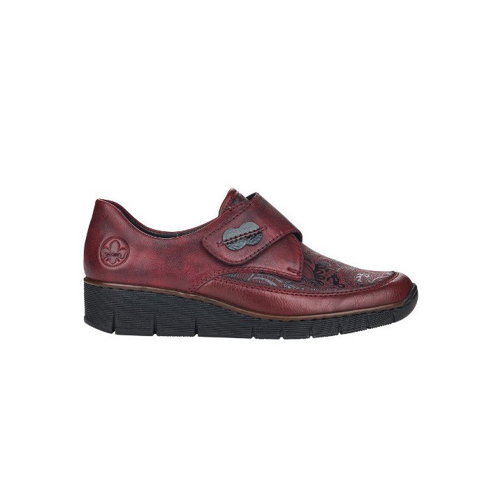 Chaussures pieds sensibles femme Rieker Soflack 537C0