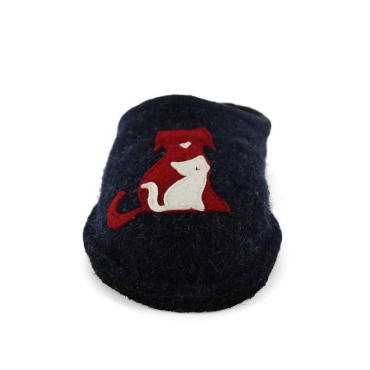 Chaussons mules femme HAFLINGER Flair Canegatto