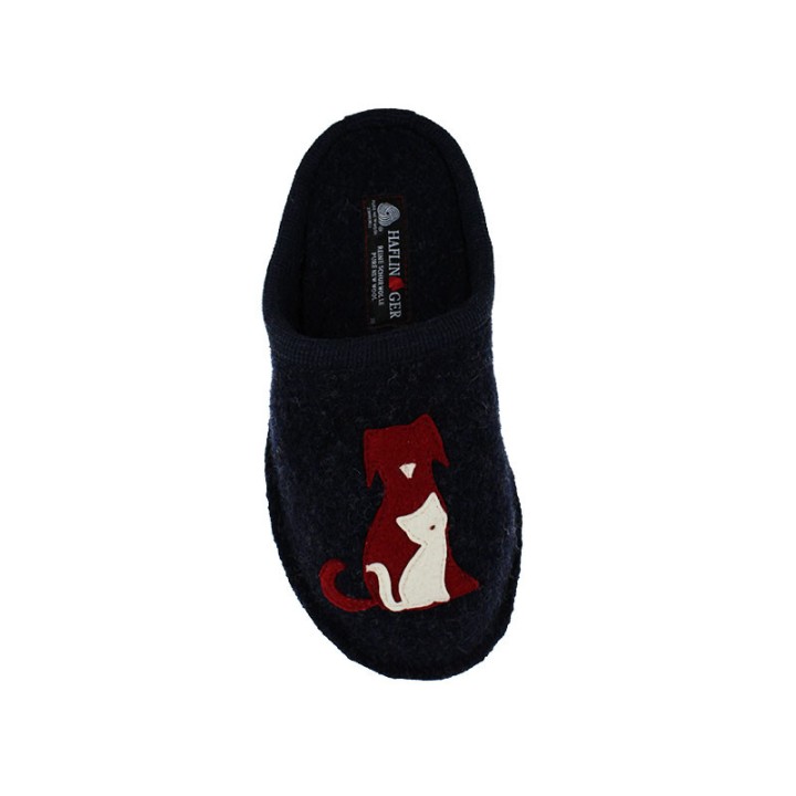 Chaussons mules femme HAFLINGER Flair Canegatto