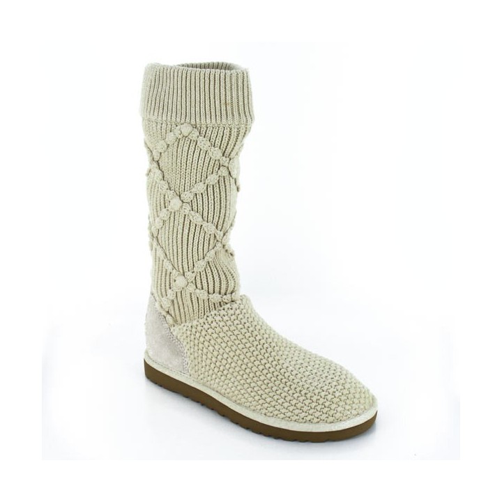 Bottes femme UGG Classic Argyle Knit