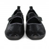 Ballerines Velcro pieds sensibles FARGEOT Tabatha