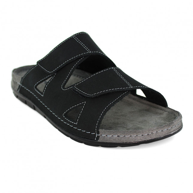 Mules velcro Homme en cuir Rohde N°5914